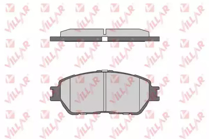 Комплект тормозных колодок VILLAR 626.1792