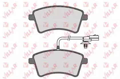Комплект тормозных колодок VILLAR 626.1800