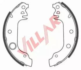 Комлект тормозных накладок VILLAR 629.0528