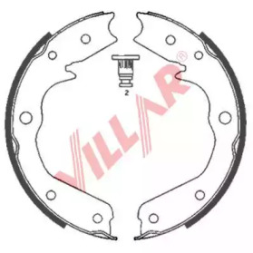 Комлект тормозных накладок VILLAR 629.0850