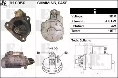 Стартер EDR 910356