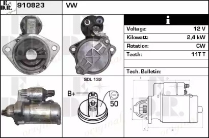 Стартер EDR 910823