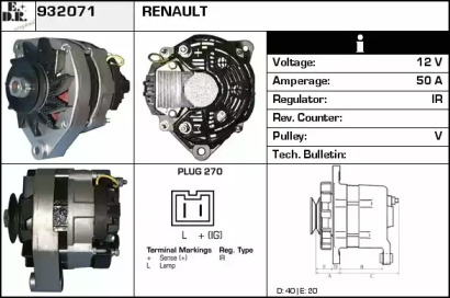 Генератор EDR 932071