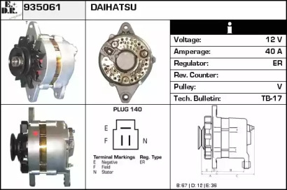 Генератор EDR 935061