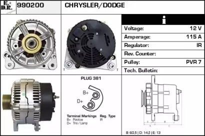 Генератор EDR 990200