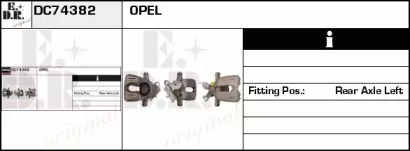 Тормозной суппорт EDR DC74382