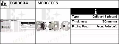 Тормозной суппорт EDR DC83834