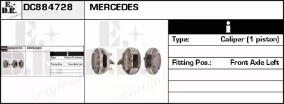 Тормозной суппорт EDR DC884728