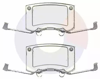 Комплектующие CARRAB BRAKE PARTS 2507