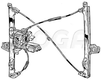 Подъемное устройство для окон DOGA 100876