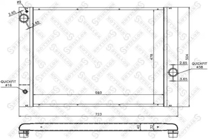 Теплообменник STELLOX 10-25155-SX