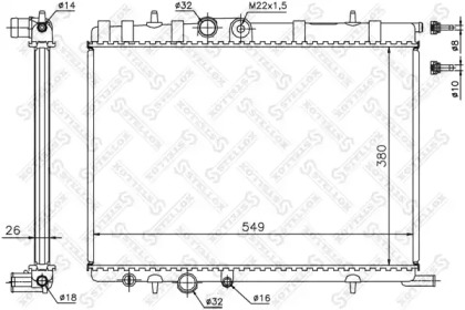 Теплообменник STELLOX 10-25177-SX