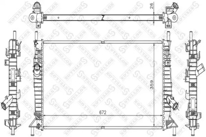 Теплообменник STELLOX 10-25182-SX