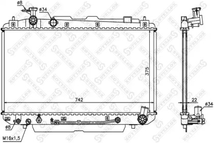 Теплообменник STELLOX 10-25185-SX