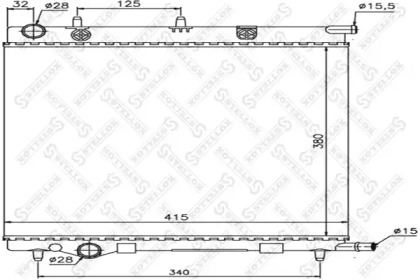 Теплообменник STELLOX 10-25186-SX