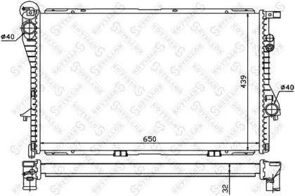 Теплообменник STELLOX 10-25289-SX