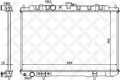 Теплообменник STELLOX 10-25339-SX