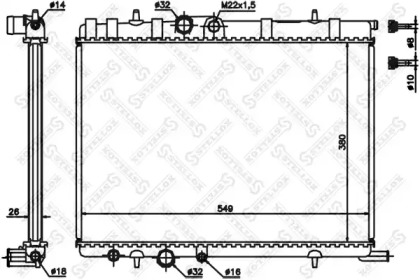 Теплообменник STELLOX 10-25354-SX