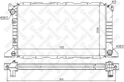 Теплообменник STELLOX 10-25428-SX