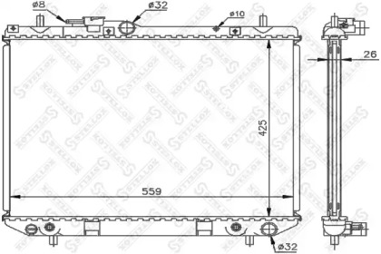 Теплообменник STELLOX 10-25707-SX