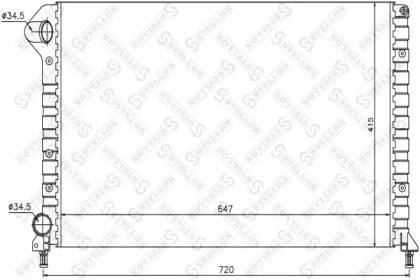 Теплообменник STELLOX 10-25713-SX