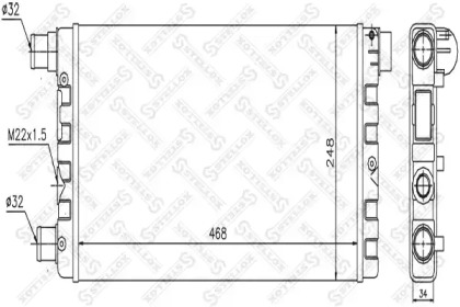 Теплообменник STELLOX 10-25740-SX