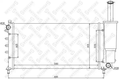 Теплообменник STELLOX 10-25759-SX