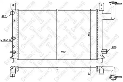 Теплообменник STELLOX 10-25981-SX