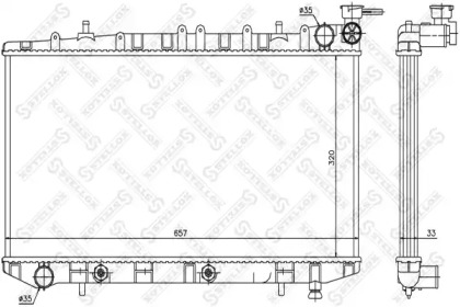 Теплообменник STELLOX 10-25987-SX