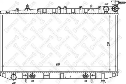 Теплообменник STELLOX 10-25988-SX