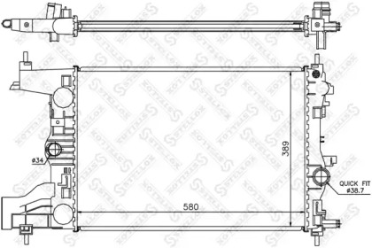 Теплообменник STELLOX 10-26031-SX