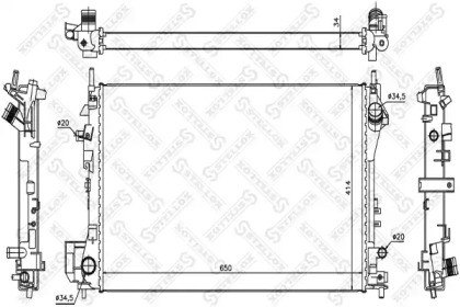 Теплообменник STELLOX 10-26043-SX