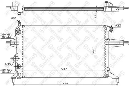 Теплообменник STELLOX 10-26066-SX