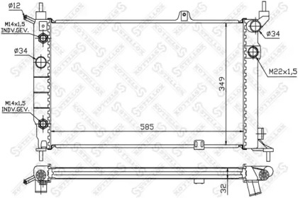 Теплообменник STELLOX 10-26067-SX