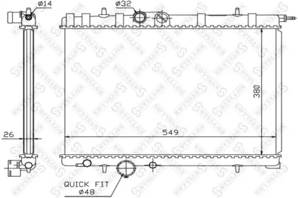 Теплообменник STELLOX 10-26133-SX