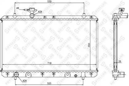 Теплообменник STELLOX 10-26253-SX