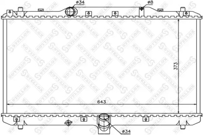 Теплообменник STELLOX 10-26267-SX