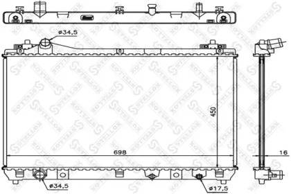 Теплообменник STELLOX 10-26268-SX