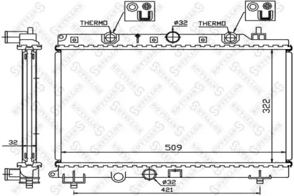 Теплообменник STELLOX 10-26279-SX