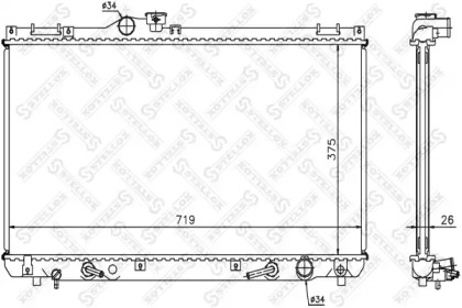 Теплообменник STELLOX 10-26312-SX