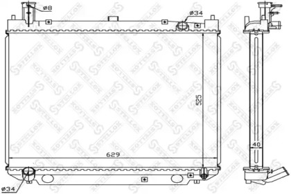 Теплообменник STELLOX 10-26396-SX