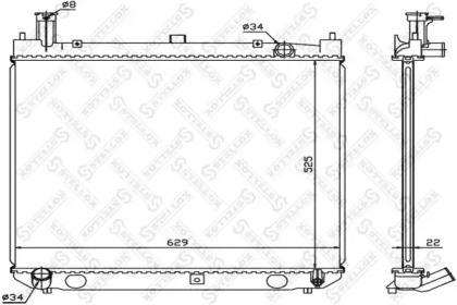 Теплообменник STELLOX 10-26397-SX