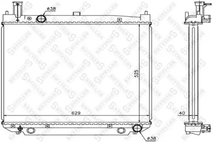 Теплообменник STELLOX 10-26398-SX