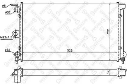 Теплообменник STELLOX 10-26407-SX