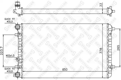 Теплообменник STELLOX 10-26417-SX