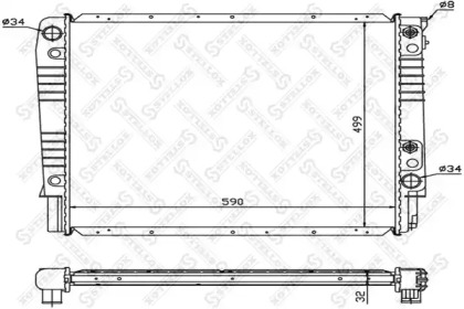 Теплообменник STELLOX 10-26445-SX