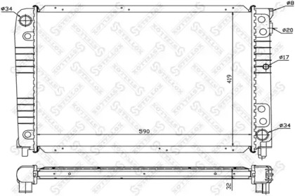 Теплообменник STELLOX 10-26448-SX