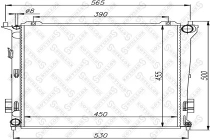 Теплообменник STELLOX 10-26501-SX