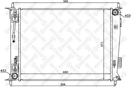 Теплообменник STELLOX 10-26513-SX