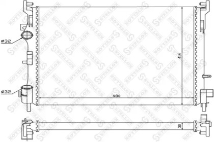 Теплообменник STELLOX 10-26561-SX